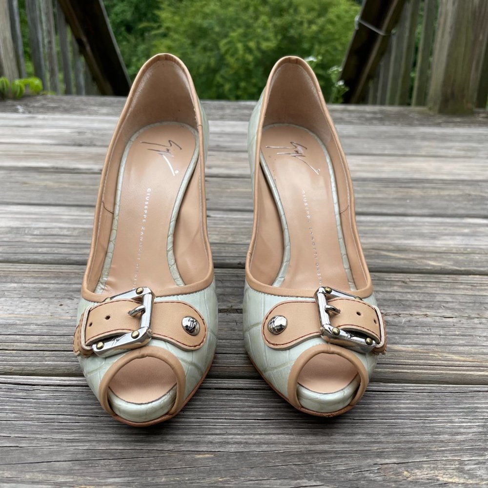Giuseppe Zanotti Women Heel Shoes Open Toe Pump Ma - Picture 6 of 16
